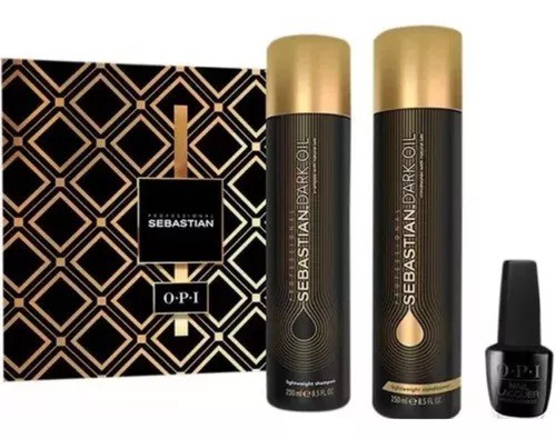Sebastian Professional BP Unitário Dark Oil OPI SH + COND + Esmalte