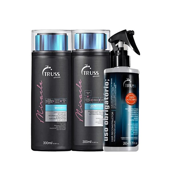 Kit Truss Duo Miracle + Uso Obrigatório (3 Produtos)