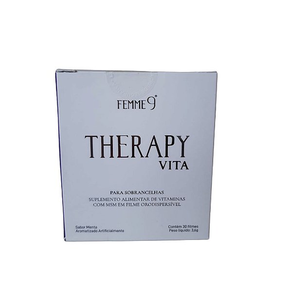 Suplemento de Sobrancelhas Femme 9 THERAPY VITA 30 Filmes