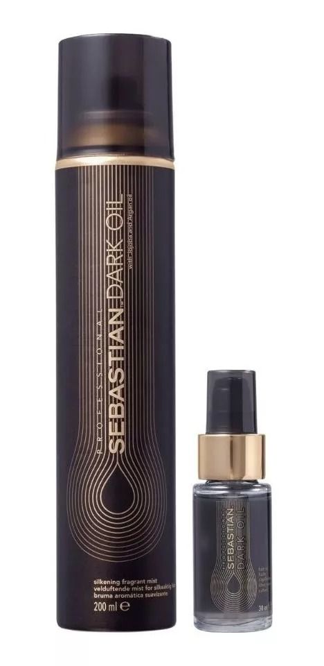 Kit Sebastian Dark Oil - Perfume Para Cabelo 200ml + Óleo Capilar 30ml
