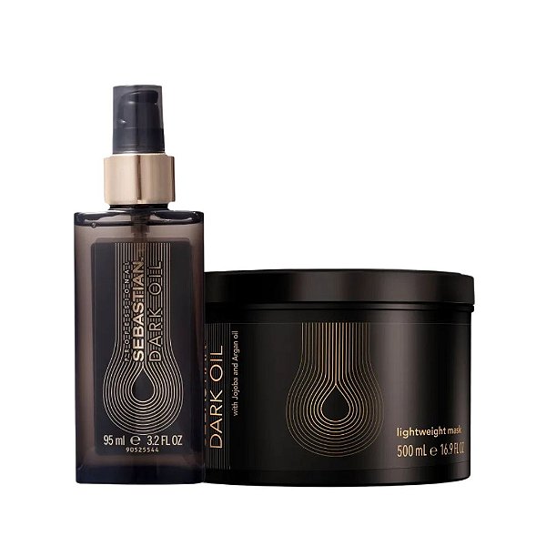 Kit Sebastian Professional Dark Oil  Óleo 95ml + Máscara 500ml