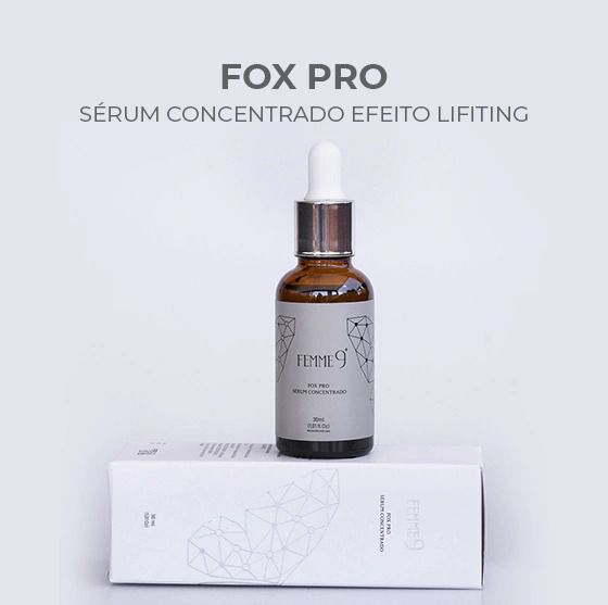 FEMME 9 FOX PRO - SÉRUM CONCENTRADO EFEITO LIFITING 30ML