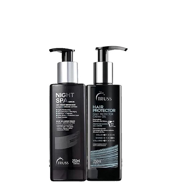 Kit Truss Night Spa + Hair Protector (2 Produtos)