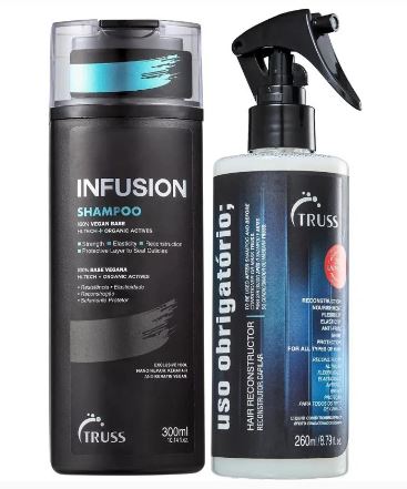 Kit Truss Infusion Shampoo 300ml + Uso Obrigatório 260ml ÚNICO