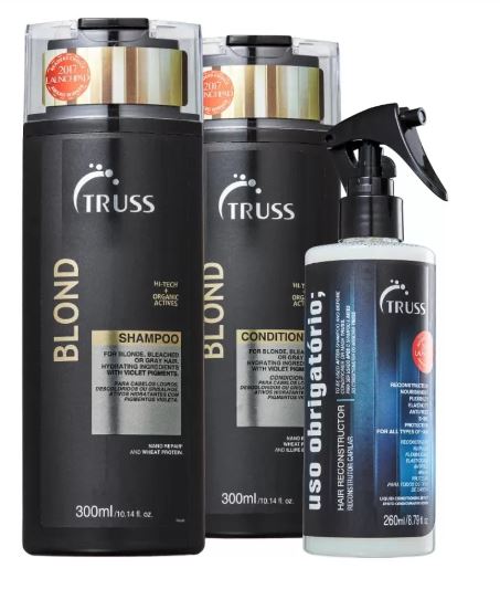 Kit Truss Duo Blond + Uso Obrigatório