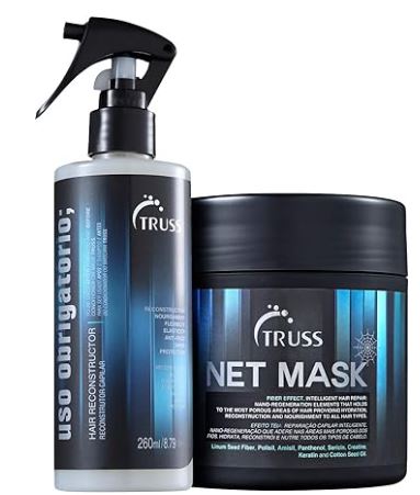 Kit Truss Mascara Net Mask 550g + Uso Obrigatório