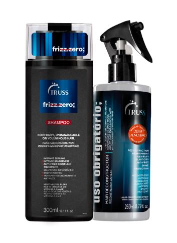 Kit Truss Shampoo Frizz Zero + Uso Obrigatório