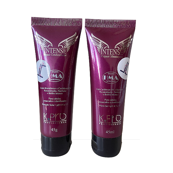 Kit K.pro Intense Repair (Shampoo 45ml + Condicionador 45gr)