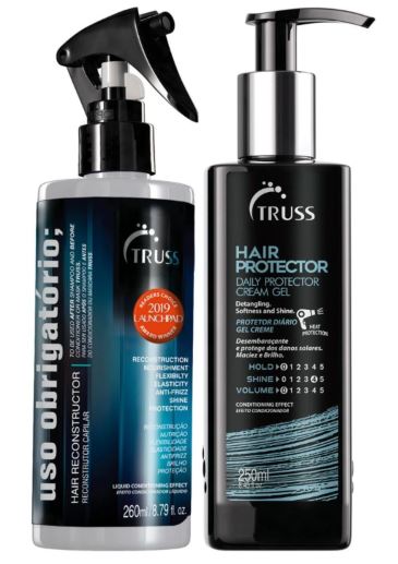 Kit Truss Uso Obrigatório + Finish Hair Protector