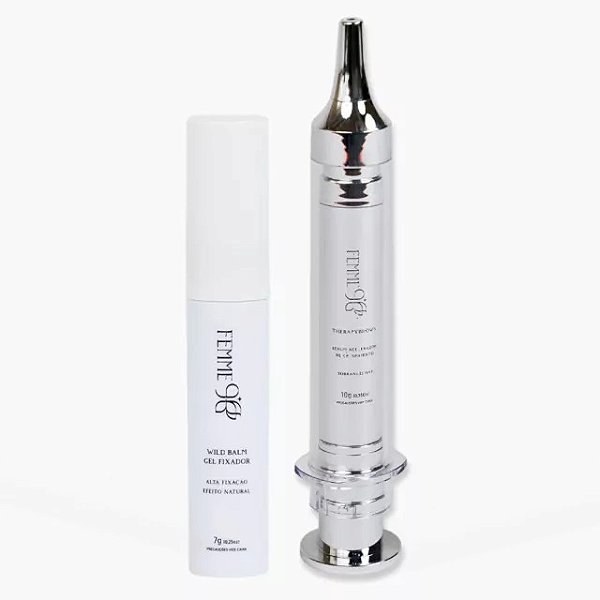 Kit Femme 9 Wild Balm (Gel fixador) 7g  + Therapy Brows 10g