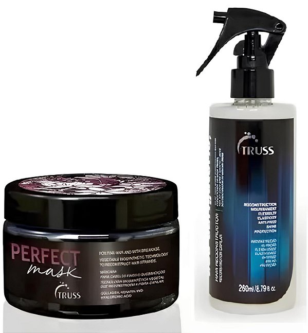 Kit Truss Perfect Mask 180g + Uso obrigatório spray 260ml