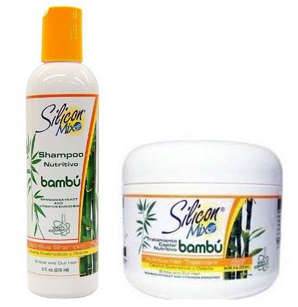 Silicon Mix Bambú Nutritivo - Kit Shampoo 236ml + Máscara 225g (2 produtos)
