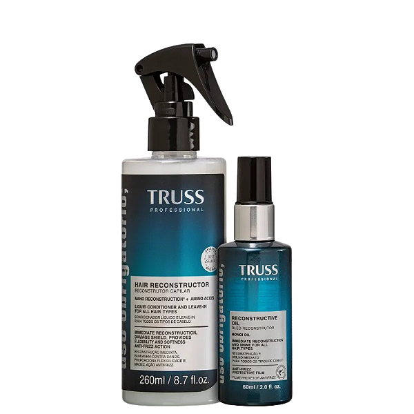 Kit Truss Uso Obrigatório Nano (Spray 260ml + Óleo 60ml)