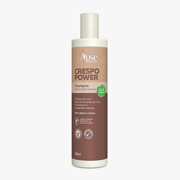 Shampoo Crespo Power Hidratação Intensa 300ml Apice