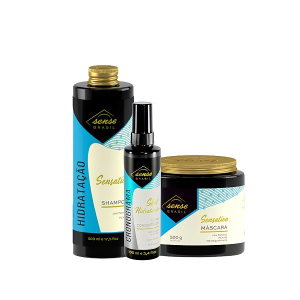 Kit Sense Sensation +  Shot Hidratação