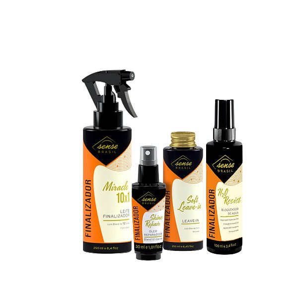 Kit Sense - Finalizadores leave-in + óleo  (4 itens)