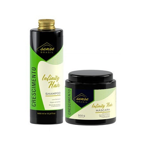 Kit Sense Infinity Hair Shampoo 250ml + Máscara 250g