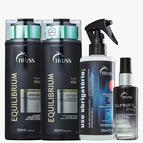 Kit Duo Equilibrium + Spray Uso Obrigatório + Óleo Illuminatte 60ml