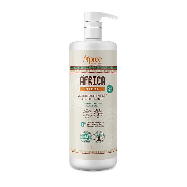 Apice África Baobá Creme de Pentear 1L