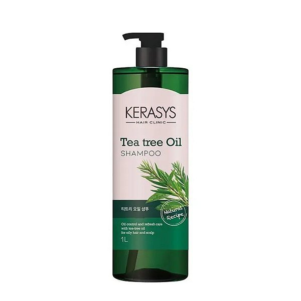 Kerasys Natural Recipe Tea Tree Oil Shampoo 1L