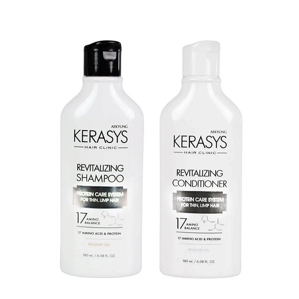 Kerasys Revitalizing Duo Shampoo 180ml + Condicionador 180ml