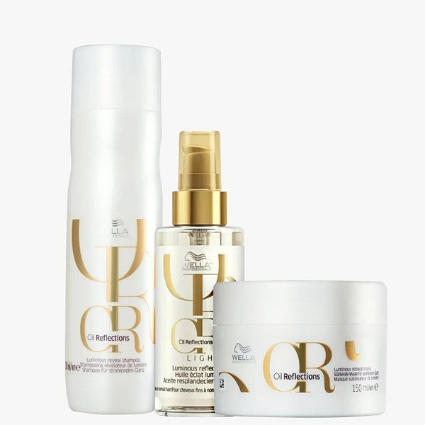 Wella Professionals Kit Oil Reflections Light (3 Produtos)