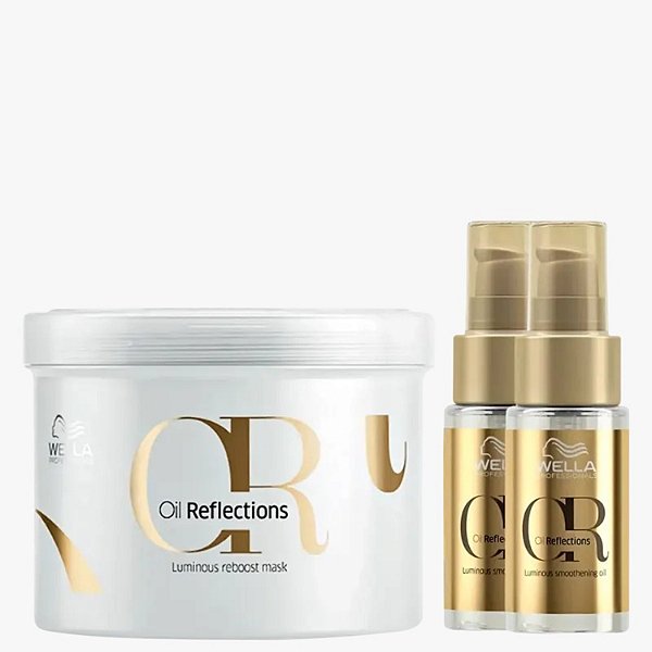 Wella Professionals Kit Oil Reflections MaskDuo Oil (3Itens)