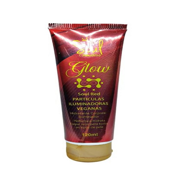 Hidratante Iluminador Glow Soul Red 120ml Soul Cosméticos
