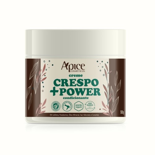 Ápice Creme Condicionante Crespo + Power 500g