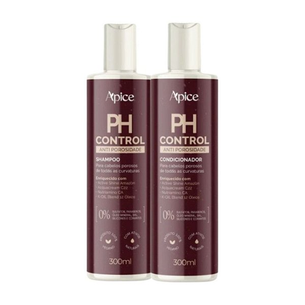 Kit Duo Shampoo Ph Control e Condicionador 300ml Apice