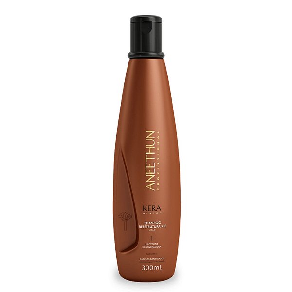Aneethun Shampoo Reestruturante Kera System 300ml