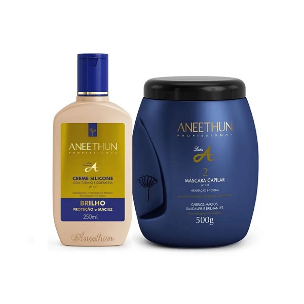 Aneethun Kit Linha A Hidratação e Brilho (2 Produtos)