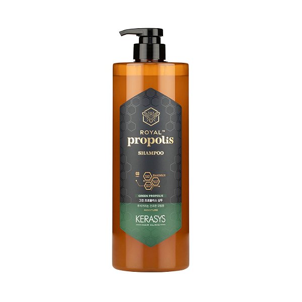 Kerasys Green Propolis Shampoo Nutritivo e Antifrizz 1L