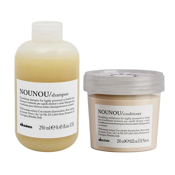 Davines Essential Haircare Nounou Kit (Shampoo + Condicionador) 250ml