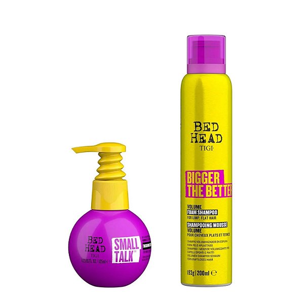 Bed Head Kit Volume (Shampoo Big the Better 200ml + Creme Small Talk 125ml)