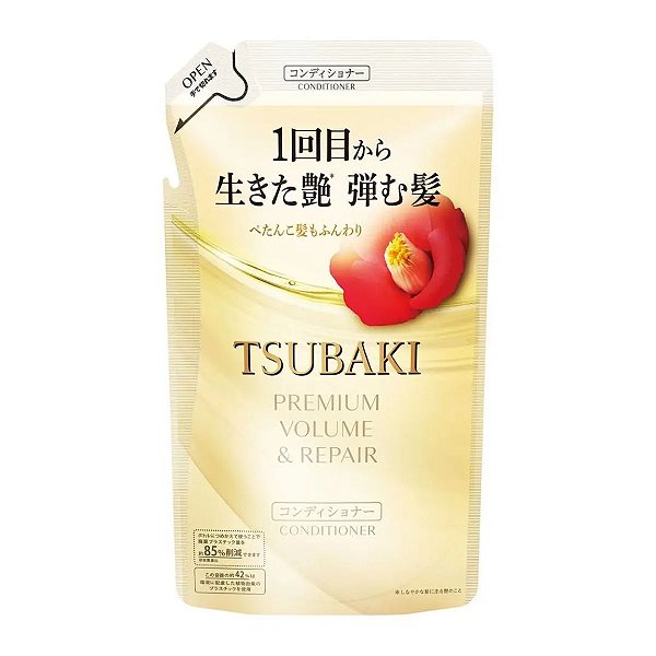 Tsubaki  Premium Volume & Repair Conditioner 300ml (Refil)