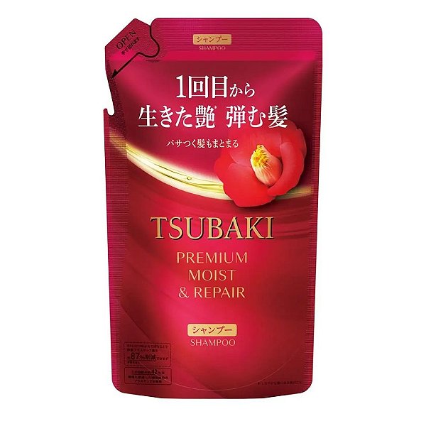 Tsubaki Premium Moist & Repair Shampoo 300ml (Refil)