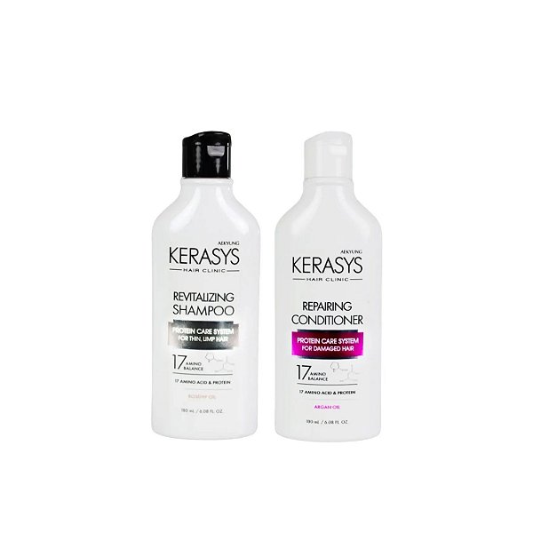 Kerasys Kit (Shampoo Revitalizing + Condicionador Repairing) 180ml