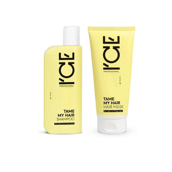 Ice Professional Tame My Hair Kit (Shampoo 250ml + Máscara 200ml)