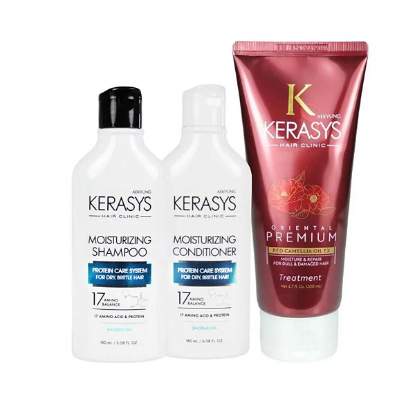 Kerasys Moisturizing Duo+Máscara Oriental Premium 200ml