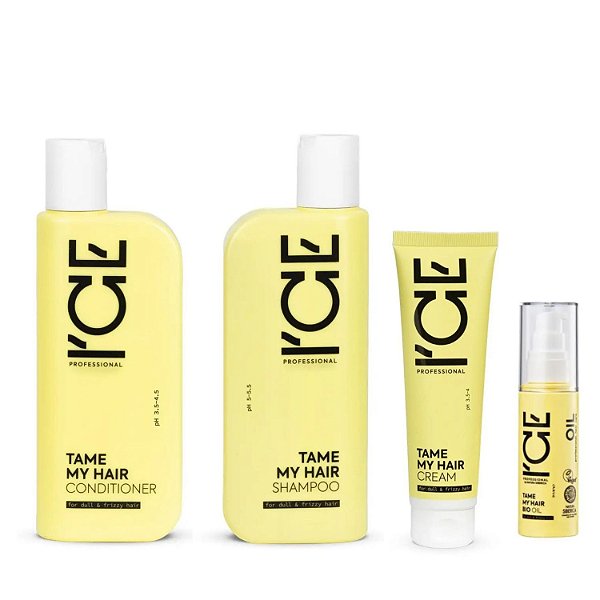 Ice Professional Tame My Hair Sh+Cond. 250ml+Leave-in 100ml+Óleo 50ml