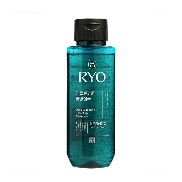 Ryo  Deep Cleansing & Cooling Shampoo 180ml (Aroma Herbal)