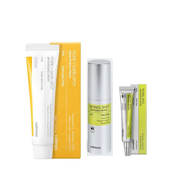 Celimax Creme Facial p Poros35+Retinol Shot30+Vit ARetinol15