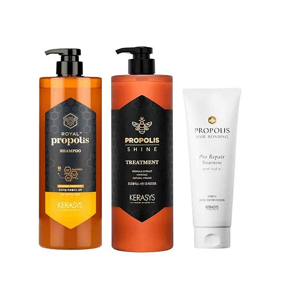 Kerasys Duo Propolis (SH. COND. 1L )+ Máscara Propolis 250ml