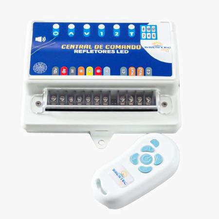 Central de Comando com Timer 6A 72W Brustec