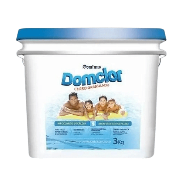 Hipoclorito de Cálcio Domclor Cloro 65% Granulado 3kg