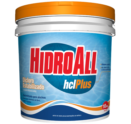 Cloro HCL Plus Dicloro Hidroall 10kg