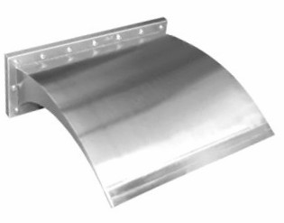 Cascata DEKA SUPER - Libra Inox - c/ fixação direta - lamina de 50 cm