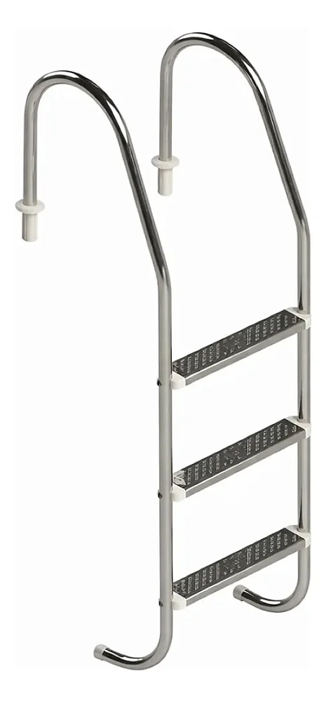 Escada Libra Inox - 3 Degraus Inox - AÇO 316