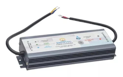 Fonte 24V/10A - p/ Gerador de Cloro Brustec - Bivolt - BR-05 / BR-07